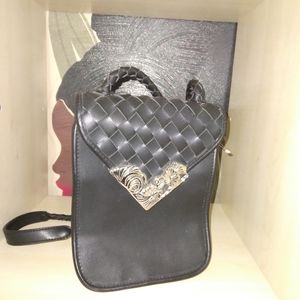 Vintage Studio Imports Braided Leather Crossbody